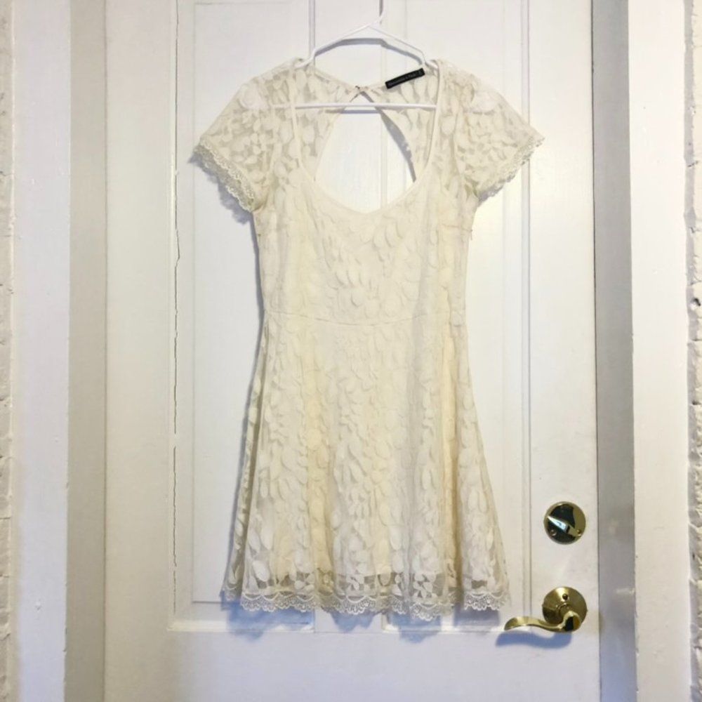 Abercrombie & Fitch White Mini Dress Size S